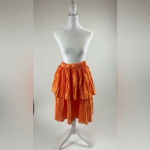 L'IDÉE Woman Orange Skirt